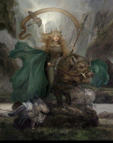 Энни Стегг картины