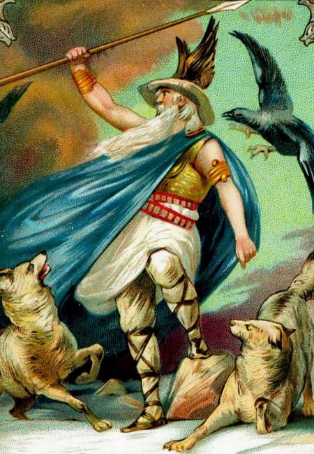 Бог Скандинавии Вотан