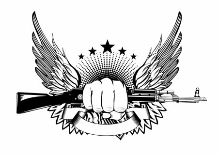 Тату мотострелковых войск эскизы