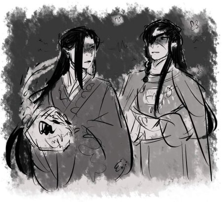 Линь Вэнь благословение небожителей Маньхуа