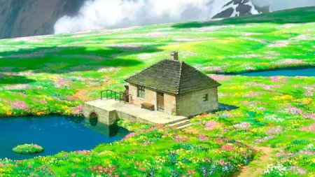 Пейзажи Хаяо Миядзаки Ходячий замок