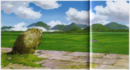 Аниме пейзажи Хаяо Миядзаки