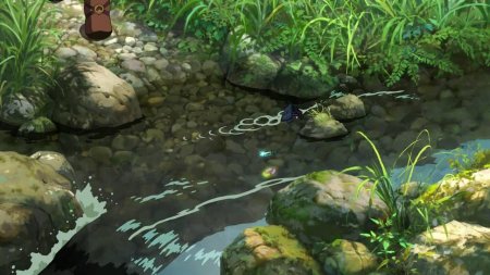 Хаяо Миядзаки лес ручей вода озеро река