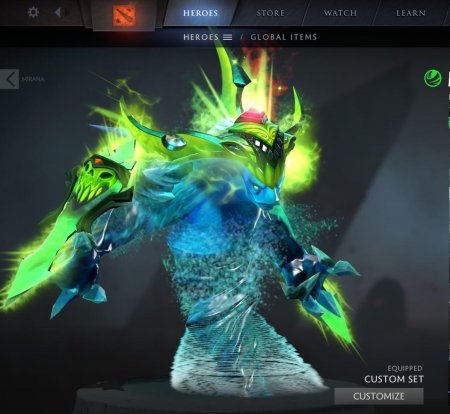 Morphling Dota 2 модель