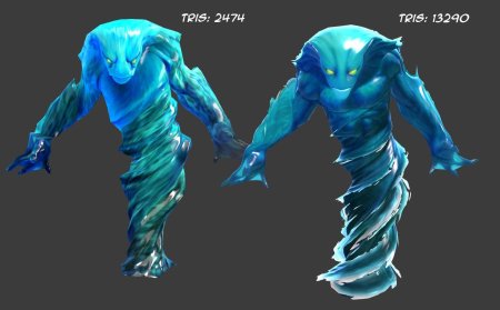 Morphling Dota 2 модель