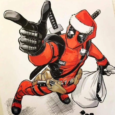 Дэдпул новый год