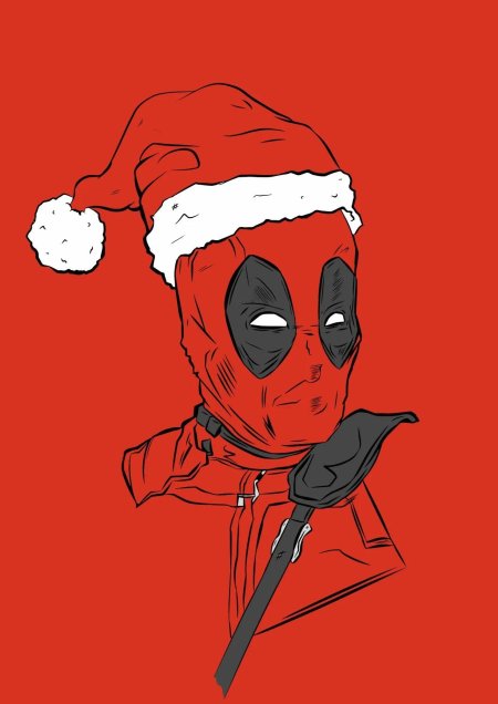 Дэдпул Санта