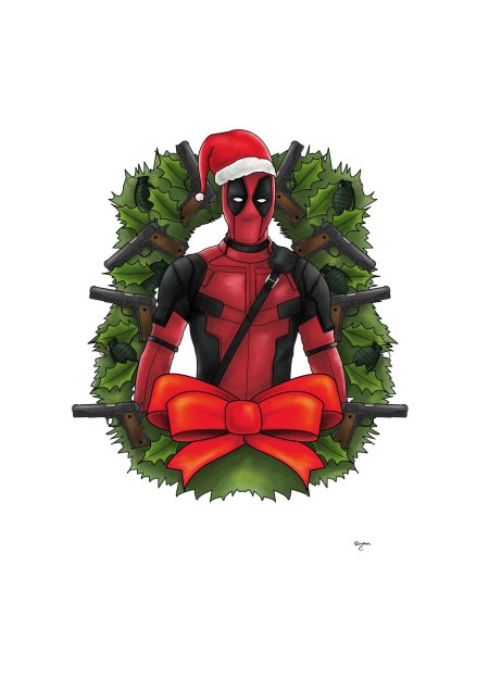 Рождественский Дэдпул