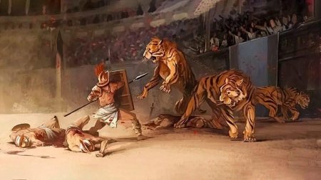 Древний Рим Арена гладиаторов