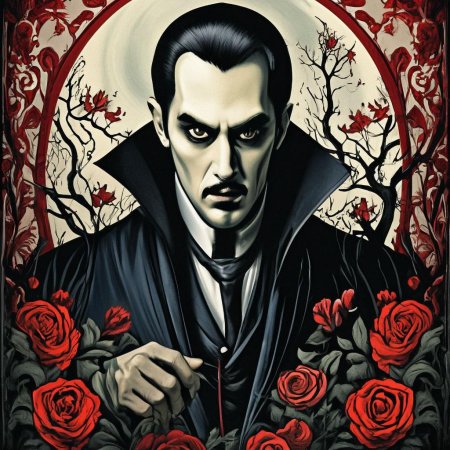 Граф Дракула арт