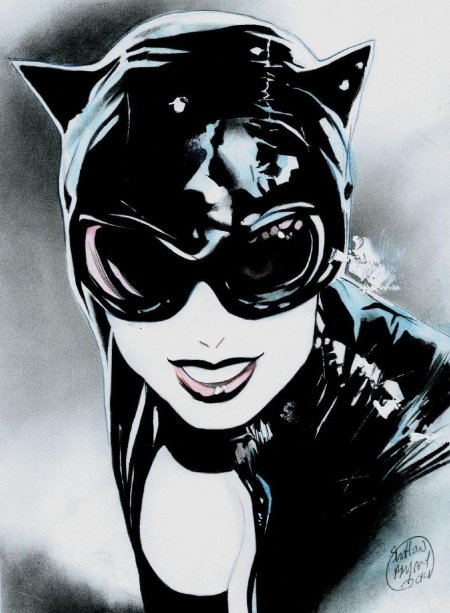 Женщина с кошкой