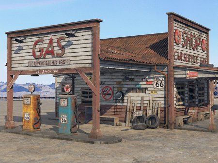 Abandoned Gas Station