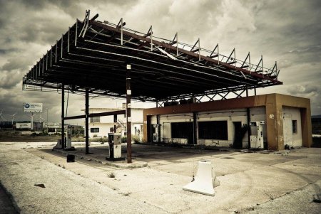 Заброшенная АЗС