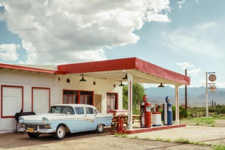 Кафе Route 66 в Америке