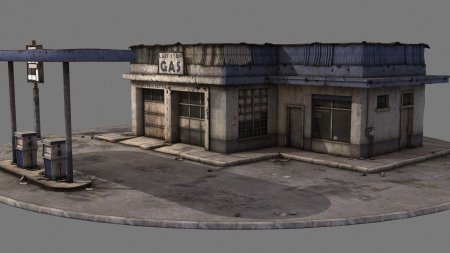 Диорама АЗС