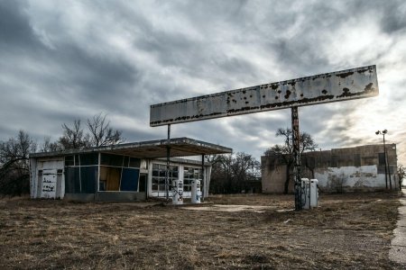 Заброшенная АЗС