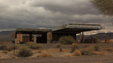 Невада мотель в пустыне