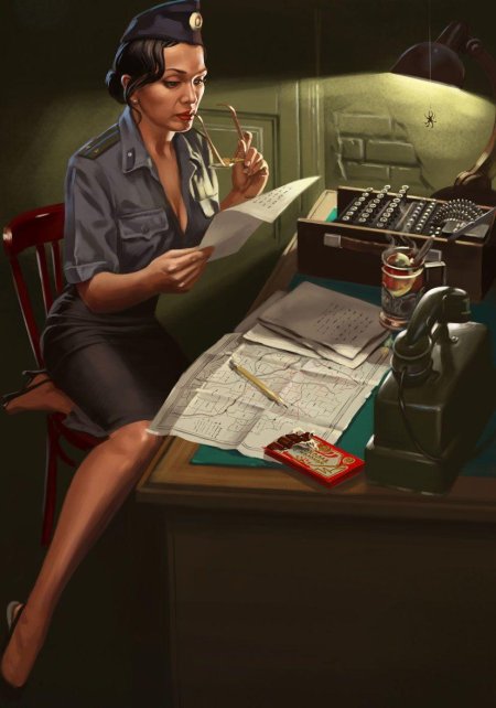 Советский пин ап Валерий Барыкин