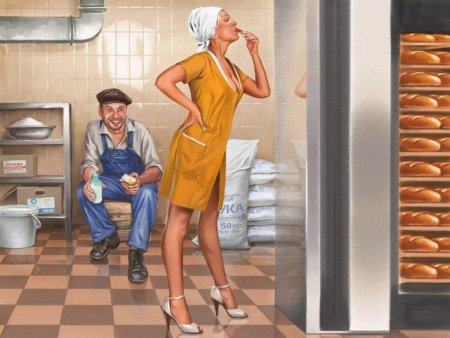 Художник пин ап Барыкин