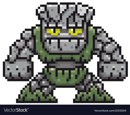 Пиксельные монстры