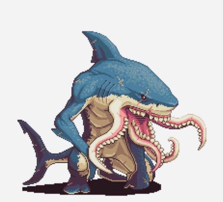 Пиксельные существа