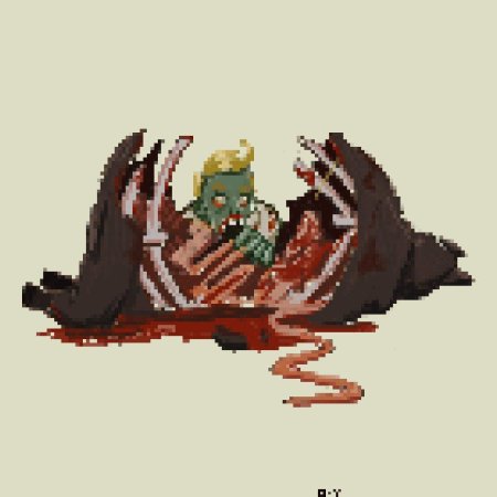 Пиксельные монстры