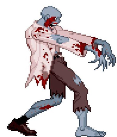 Пиксельные зомби