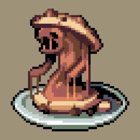 Пиксельные существа