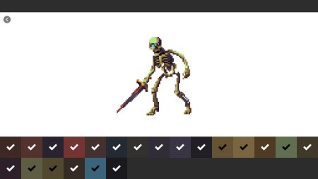 Пиксельный монстр