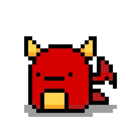 Пиксельный дракон