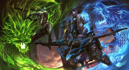 Овервотч Гэндзи и Хандзо