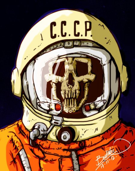 Мертвый космонавт СССР арт