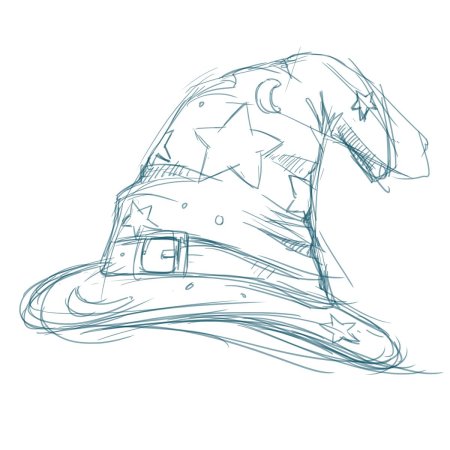 Шляпа скетч