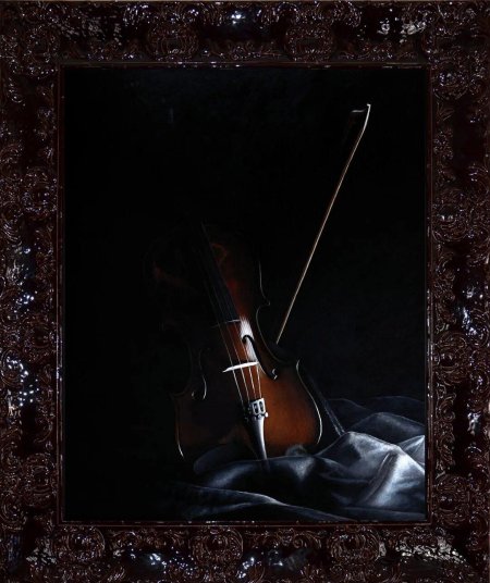 Скрипка арт