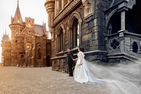 Замок Гарибальди Тольятти Свадебная фотосессия