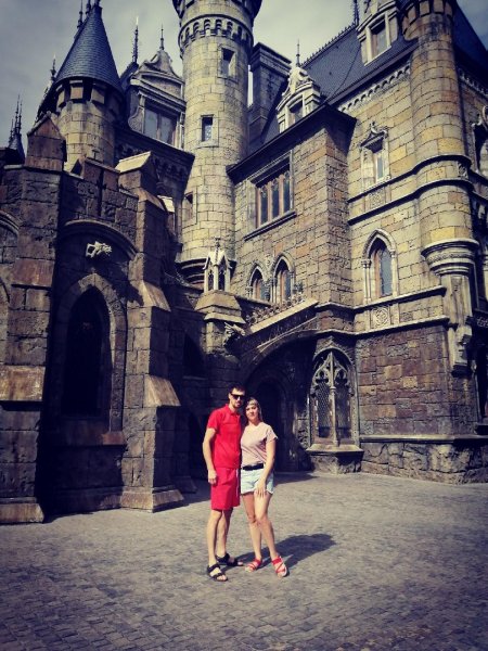 Замок Гарибальди фотосессия девушек