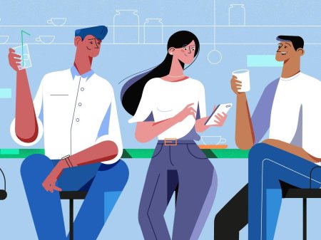 Флэт иллюстрации люди