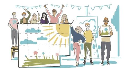 Командообразование рисунки