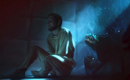 Человек во мраке