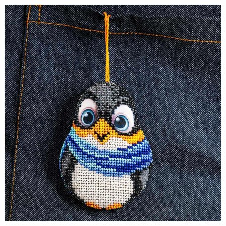 Вышивка Пингвин