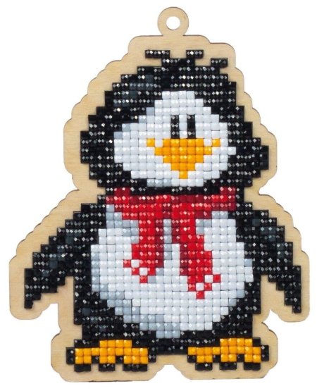 Алмазная мозаика Пингвин