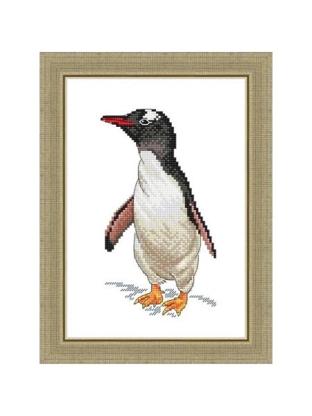 Вышивка крестом Пингвин