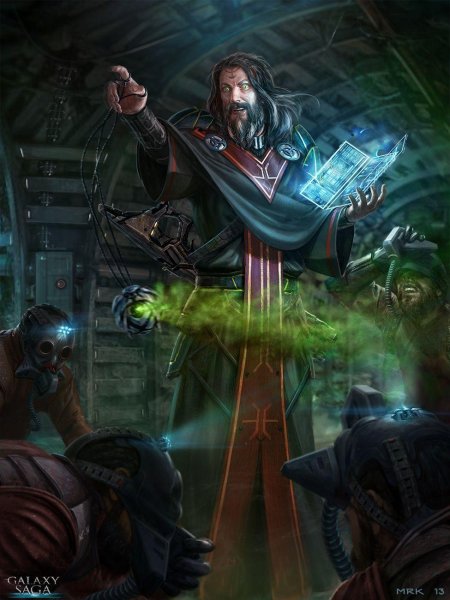 Священник арт фэнтези