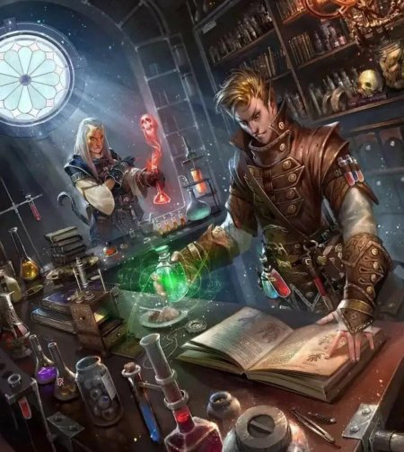 Эльф торговец ДНД