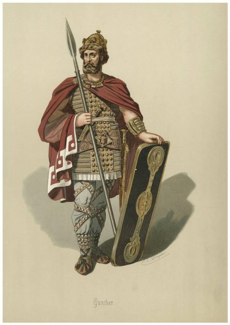Гунтер - Бургундский Король