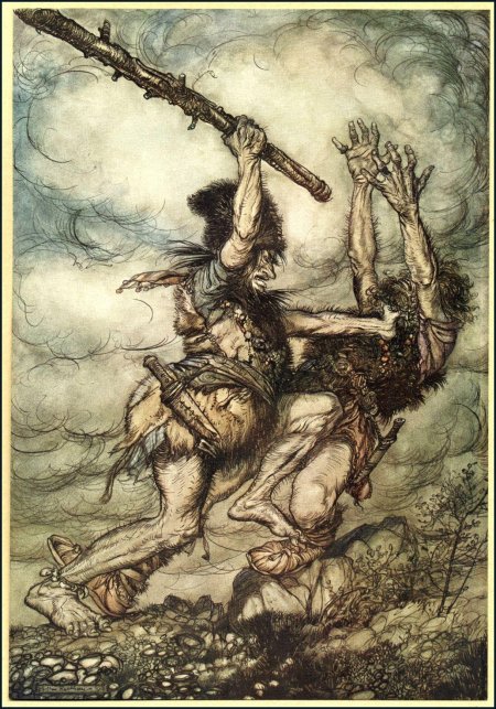 Артур Рэкхем скандинавские мифы