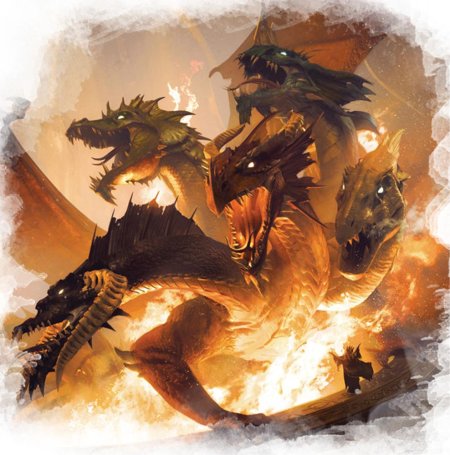 Тиамат дракон