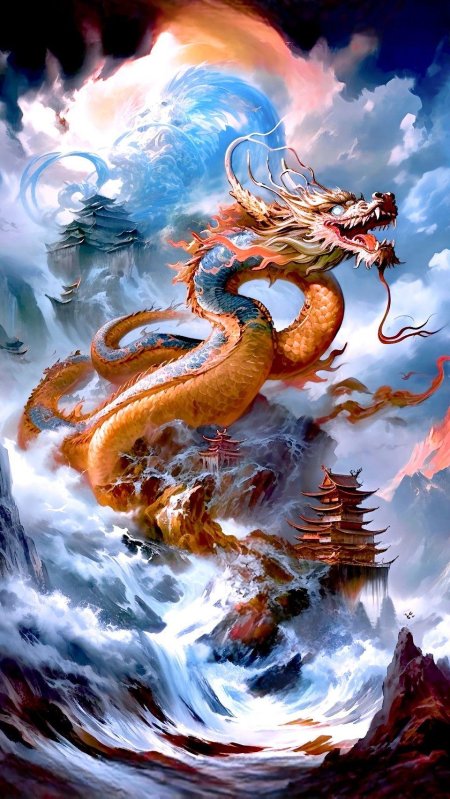 Дракон Рюдзин Япония