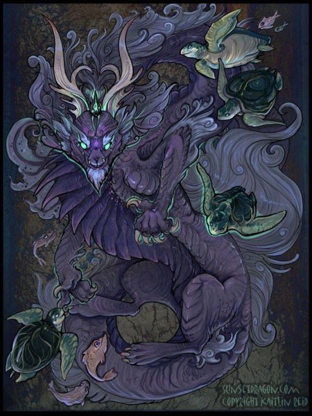 Рюдзин дракон