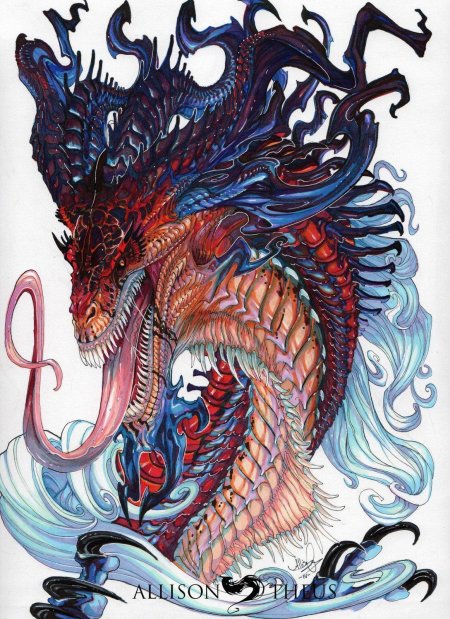 Рюдзин дракон